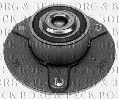 BORG & BECK bbk1228 -  Комплектующие, колодки дискового тормоза